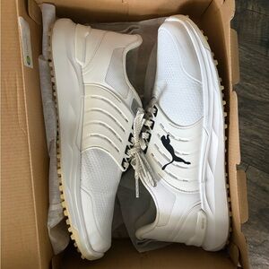 Puma Ignite Elevate 2 Puma Golf Shoes White Spikeless - Used with Box